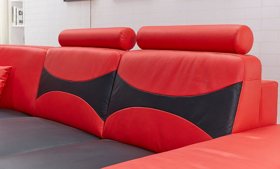 Andrepont - Leather Sofa Lounge Set